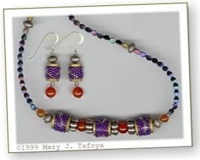 Aunt Mollys Bead Street Beaded Wooden Spools